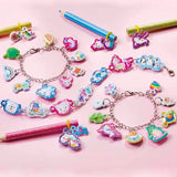 Totum charm bracelet kit with over 50 puffy 3D charms (British brand)