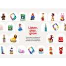 tonies Gruffalo audio story character for ages 3 and over (British brand)