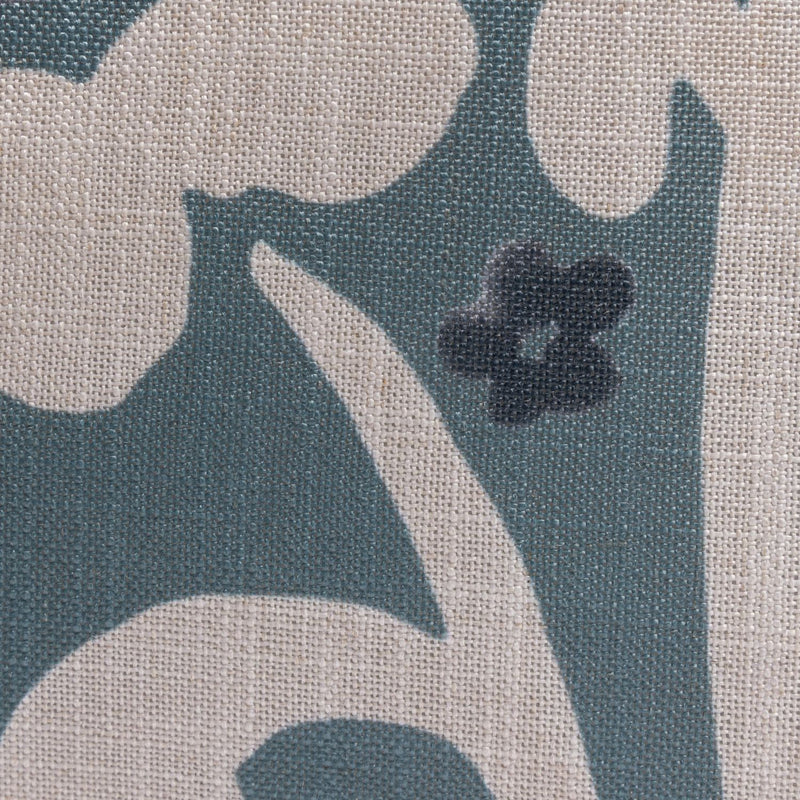Habitat floral cushion blue 43x43cm, imported from the UK