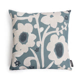 Habitat floral cushion blue 43x43cm, imported from the UK