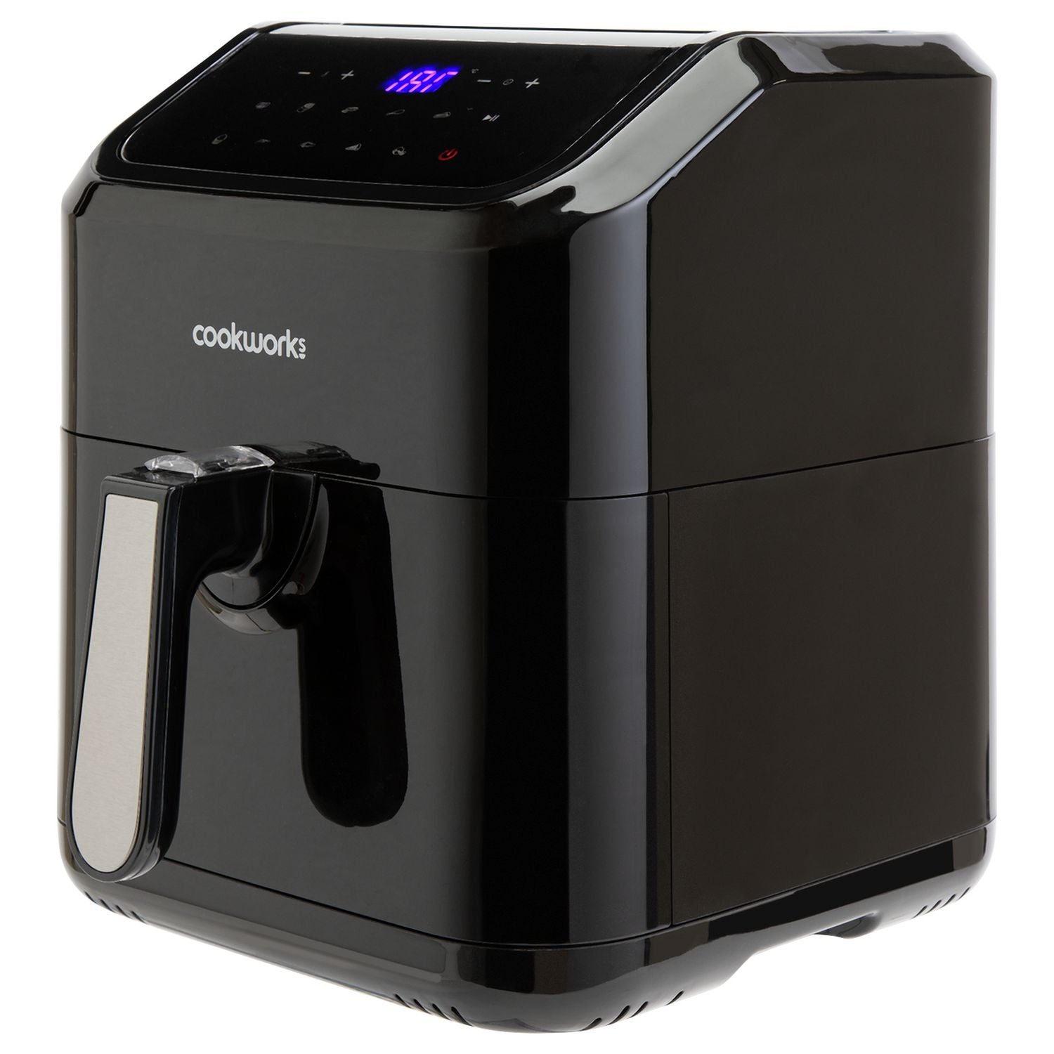 Cookworks 5L air fryer digital black (British brand)