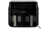 Cookworks dual basket air fryer 9L, UK version