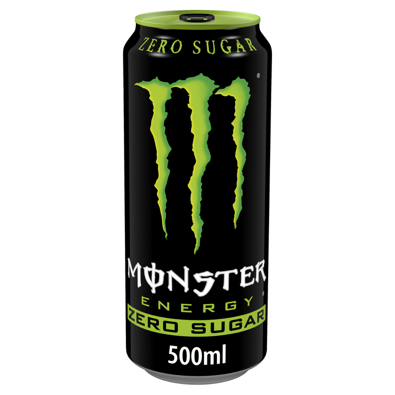 Monster Energy Zero Sugar 500ml imported from the UK