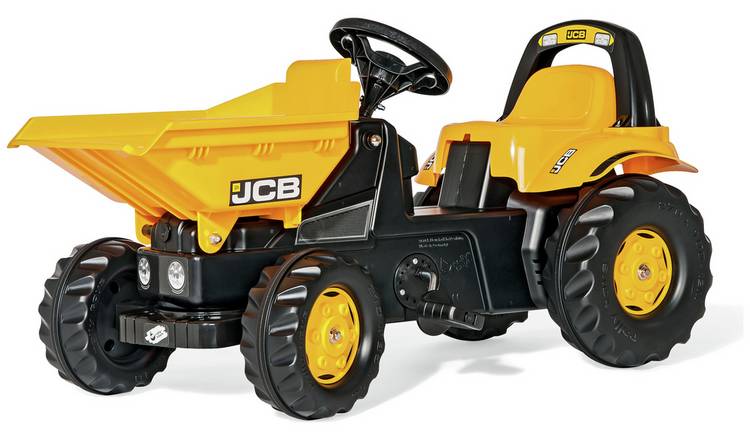 Rolly Toys JCB Dumper pedal toy for toddlers, imported from the UK