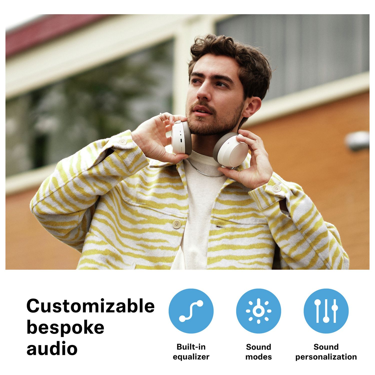 Sennheiser Momentum 4 Wireless Headphones Black (British brand)