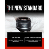 Canon RF 50mm f/1.8 STM lens, UK version
