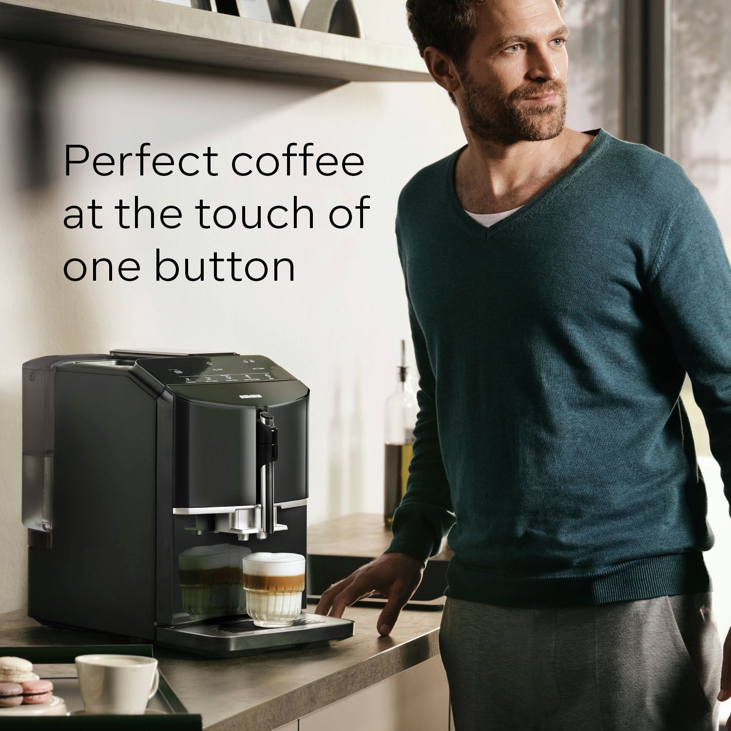 Siemens bean to cup coffee machine TF301G19 (British brand)
