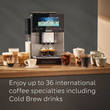Siemens EQ900 bean to cup coffee machine TQ907GB3, imported from the UK
