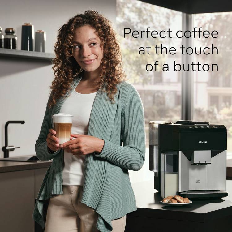 Siemens Bean to Cup Coffee Machine EQ500, imported from the UK