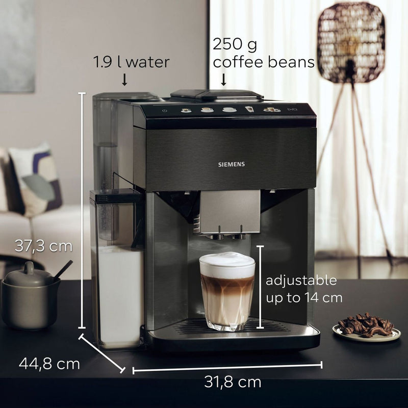 Siemens EQ500 bean to cup coffee machine - British product