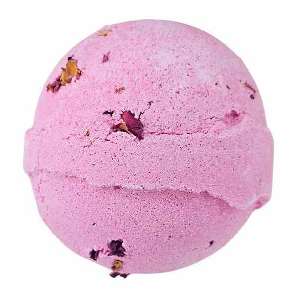 LUVYAH rose and rose petal bath bomb 180g - British product