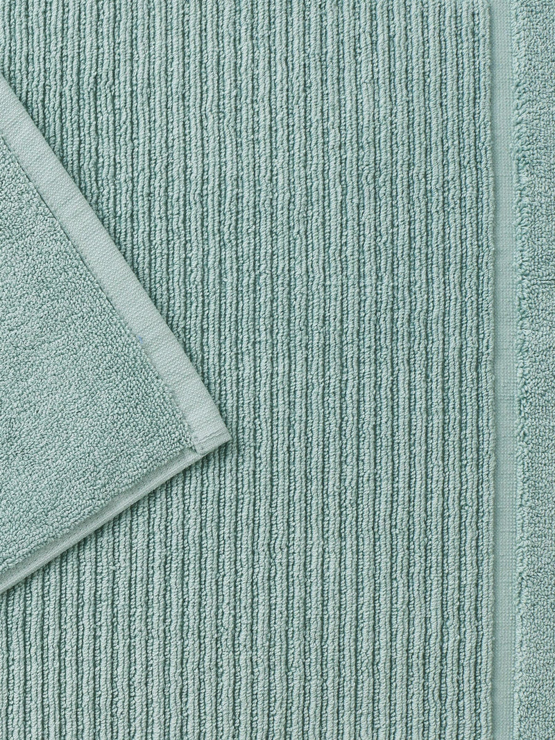 Christy Mineral Blue Supreme Cotton Bath Mat, imported from the UK