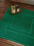 Christy Emerald Green Brixton 850GSM 100% Cotton Bath Mat
