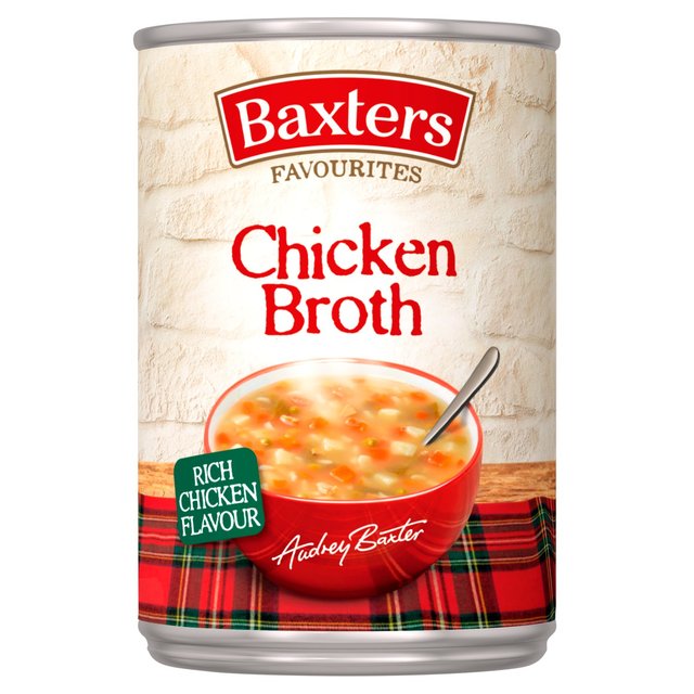 Baxters Favourites Chicken Broth Soup   400g GOODS M&S   