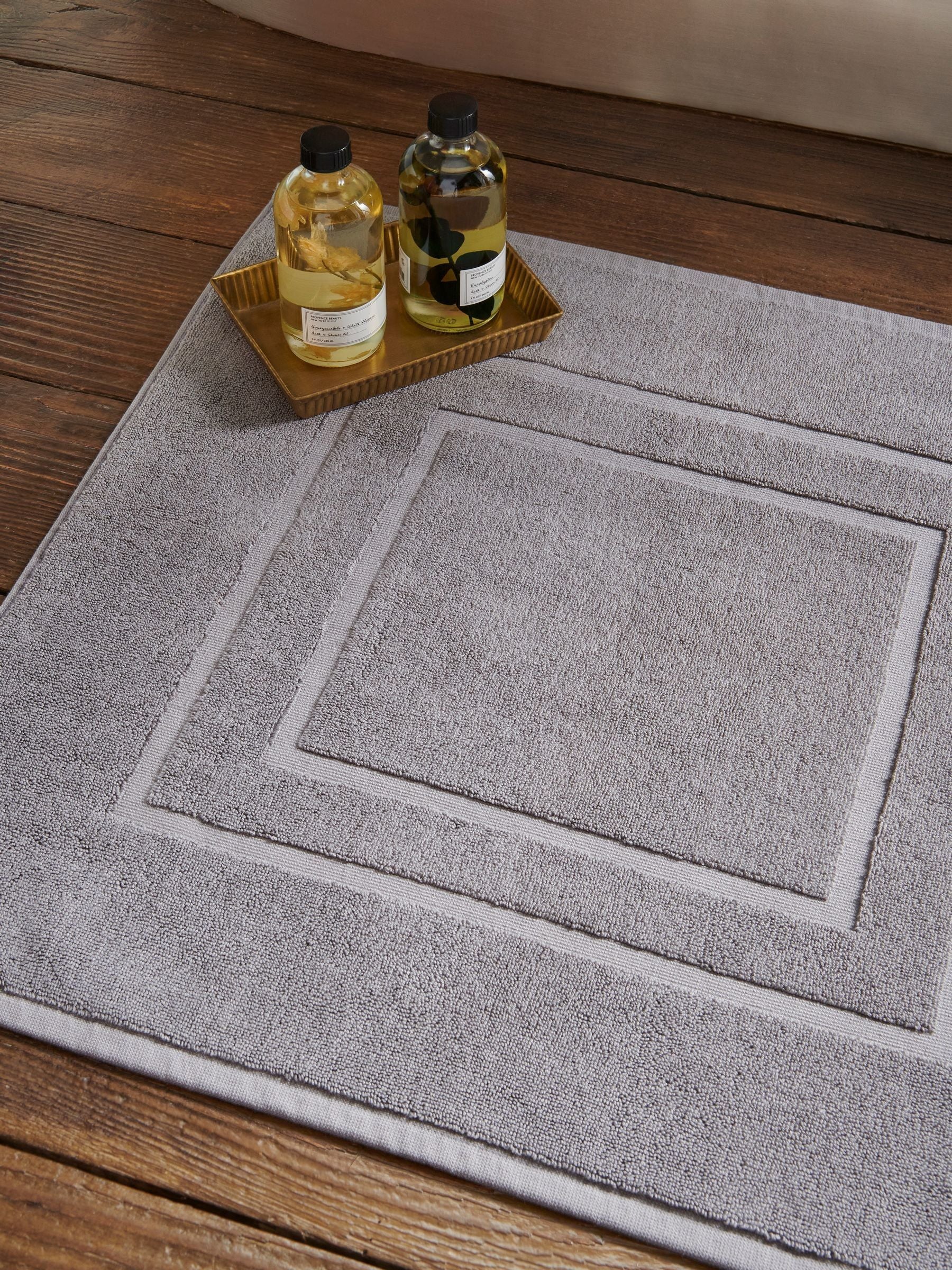 Christy Titanium Grey Brixton 850GSM 100% Cotton Bath Mat