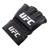 UFC official fight gloves in black leather three sizes, imported from the UK