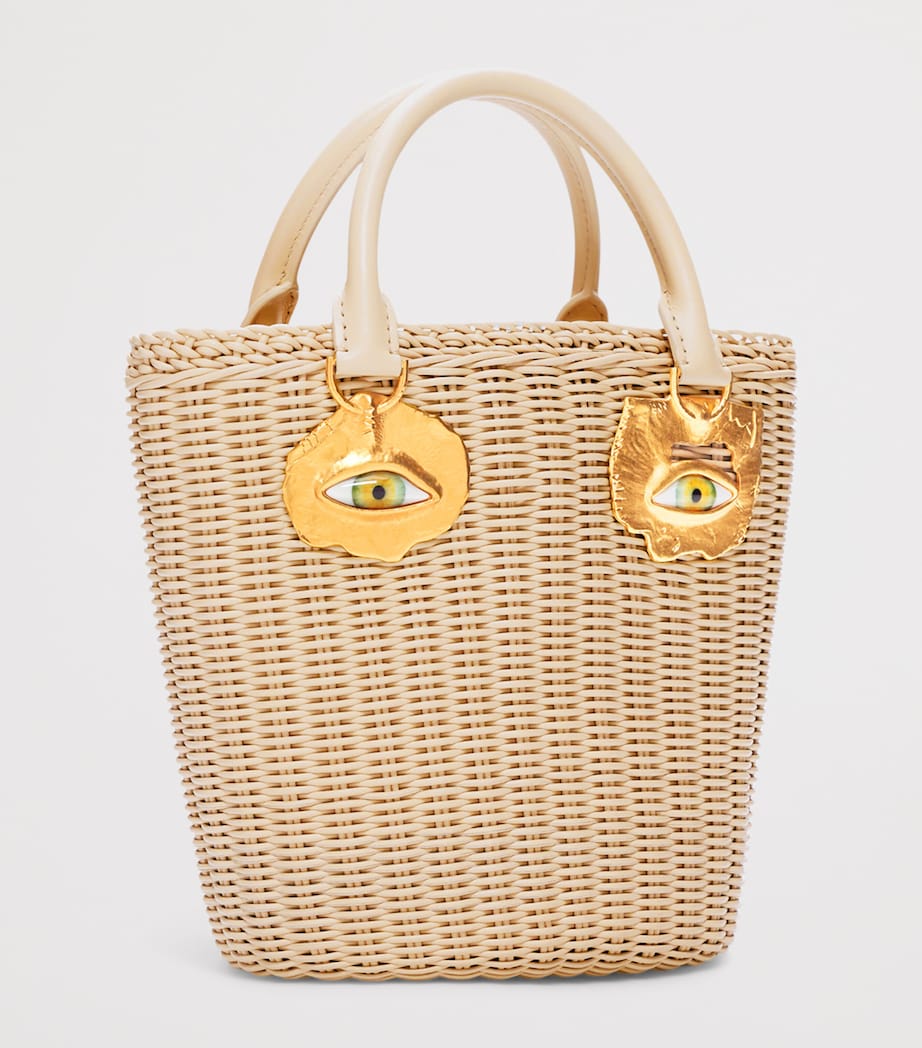 Schiaparelli face motif bucket bag, UK version