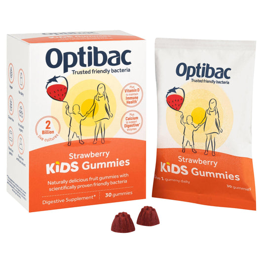 Optibac Kids Strawberry Gummies x30 GOODS Sainsburys   