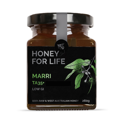 Holland & Barrett Honey for Life Marri TA35+ Raw West Australian Honey 260g- Buy online at McGrocer