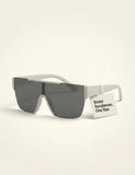 Burberry acetate square-frame sunglasses with dark blue lenses (British brand)