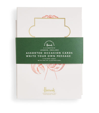 Harrods Harrods Set of 8 Character Greeting Cards- Buy online at McGrocer
