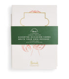 Harrods set of 8 character greeting cards with pop-up ocean creatures, UK version