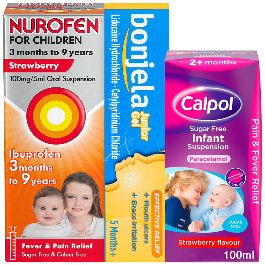 Kids Pain Medicine Essentials Bundle GOODS ASDA   