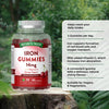 Nature's Truth iron gummies 14mg cherry flavour, UK version