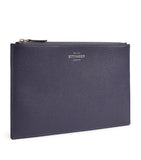 Ettinger Capra leather travel pouch (British brand)