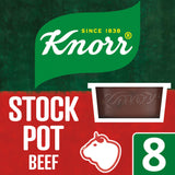 Knorr Stock Pot Beef 8x28g GOODS Sainsburys   