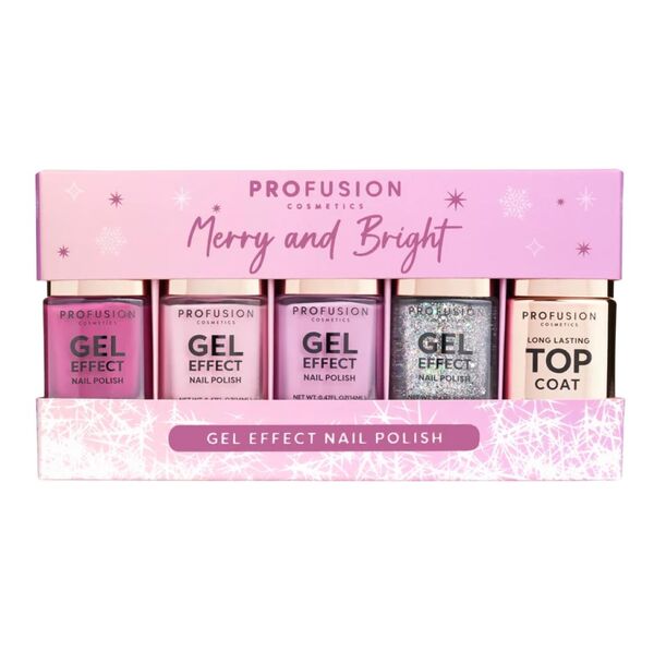 Profusion Cosmetics Merry & Bright Nail Polish Set GOODS Superdrug   