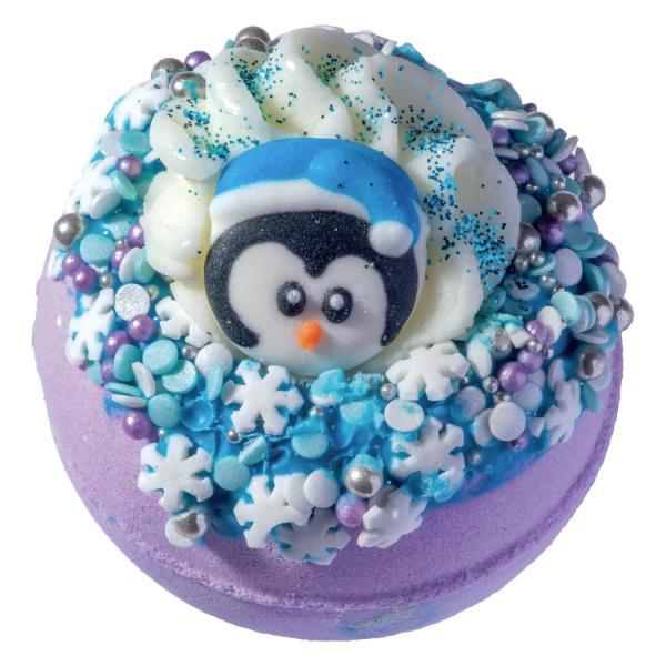 Bomb Cosmetics Penguin Christmas Stocking gift set, imported from the UK