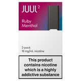 JUUL2pods Ruby Menthol 18mg x2 GOODS Sainsburys   