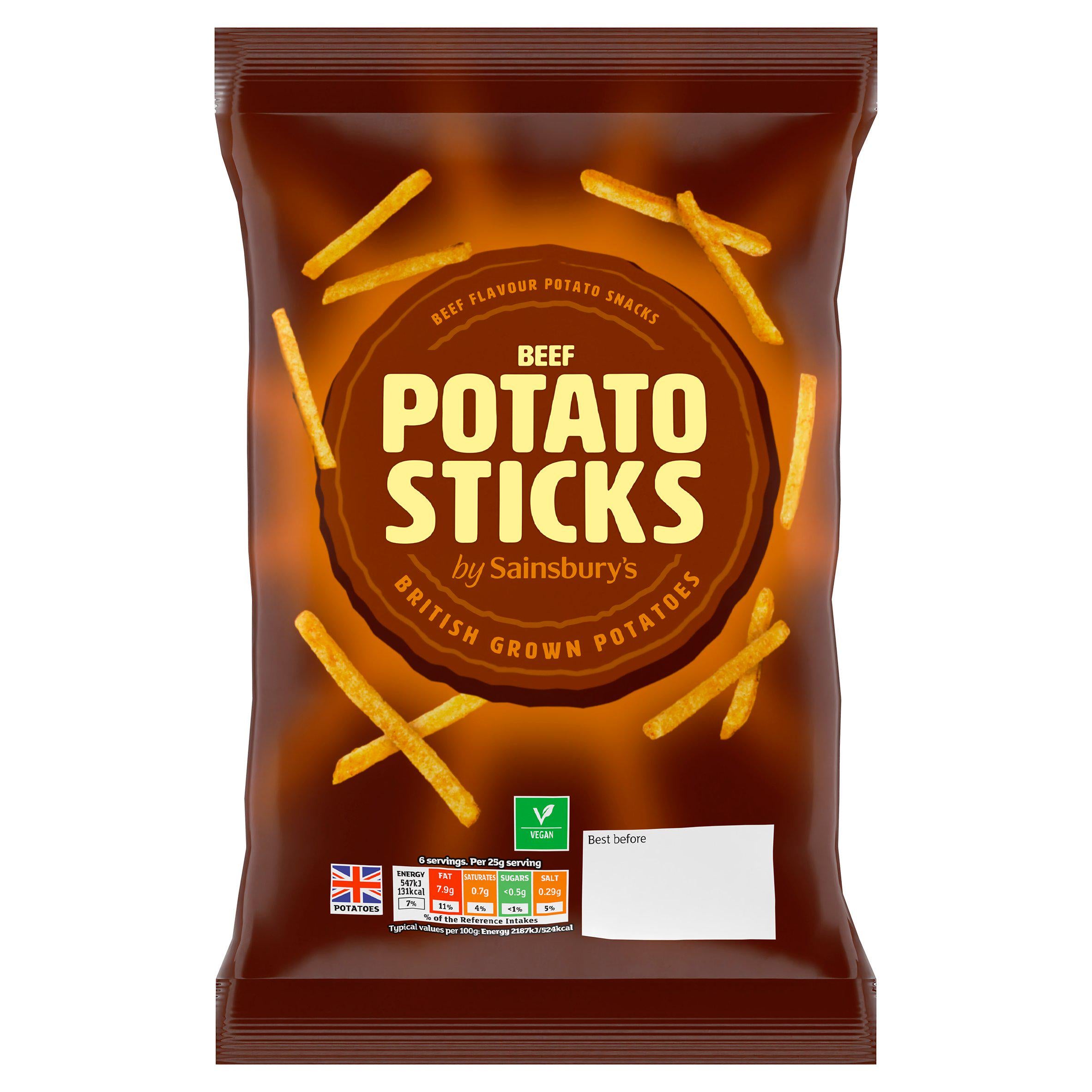 Sainsbury's Beef Potato Sticks 150g GOODS Sainsburys   