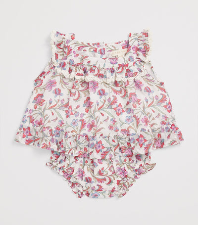 Harrods Louise Misha Top bébé en coton floral Inessa (6-24 mois) - Achetez en ligne sur McGrocer