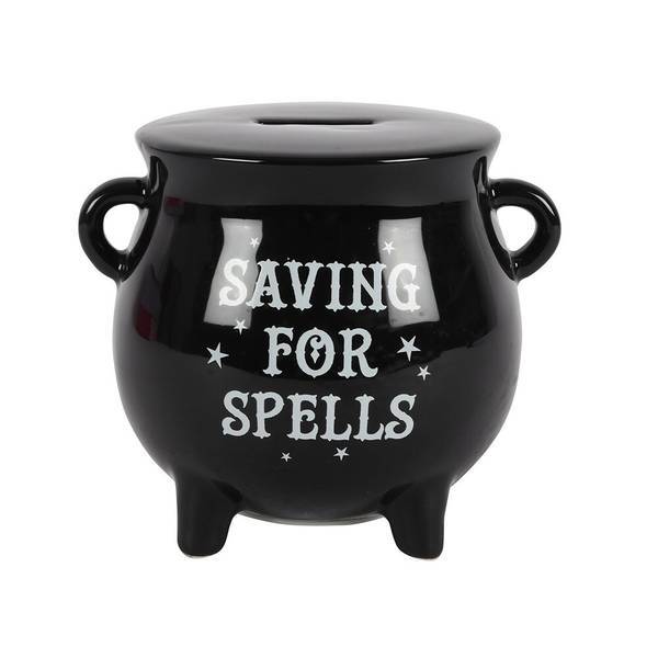 Something Different ceramic cauldron money pot 15cm wide (British brand)