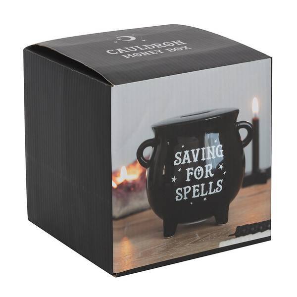 Something Different ceramic cauldron money pot 15cm wide (British brand)