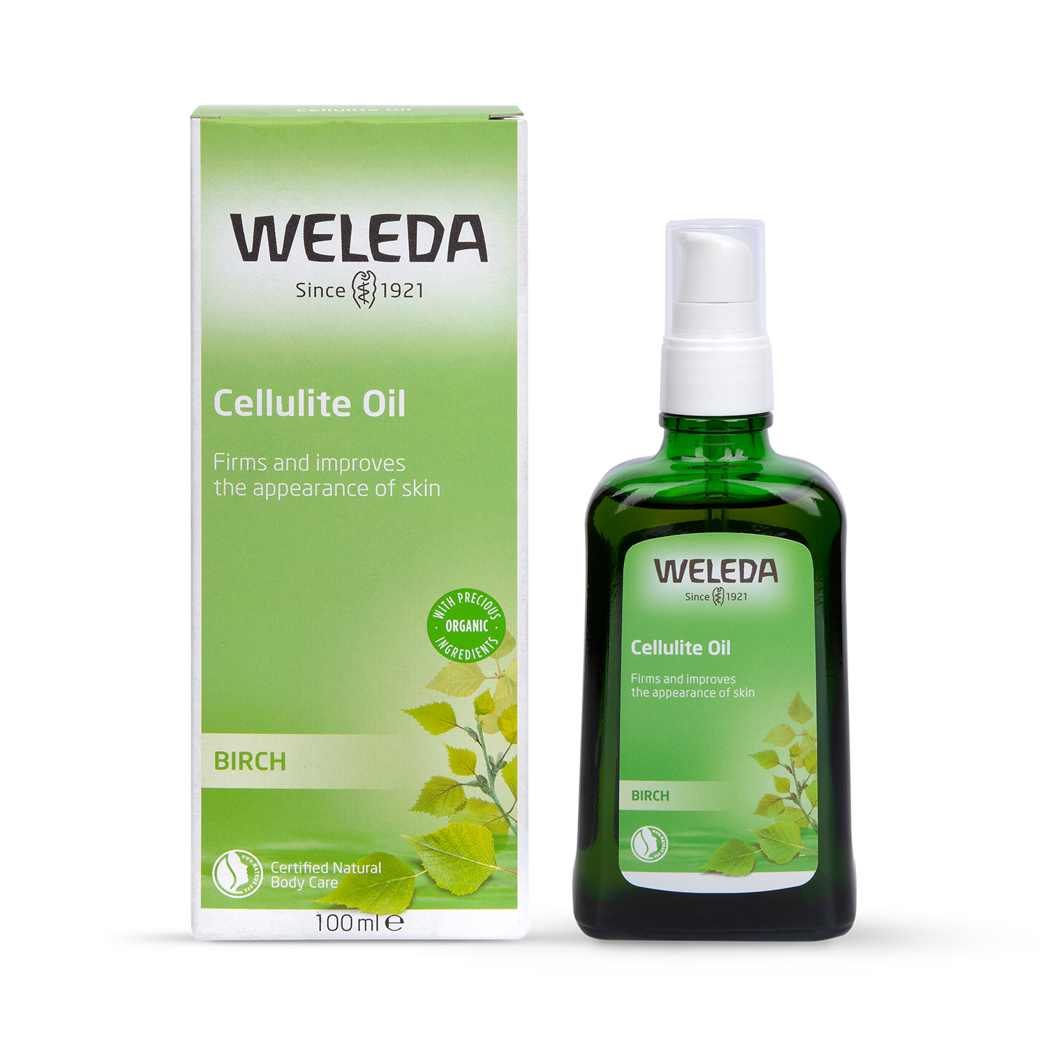 Birch Body Oil for Cellulite and Skin Firming 100ml