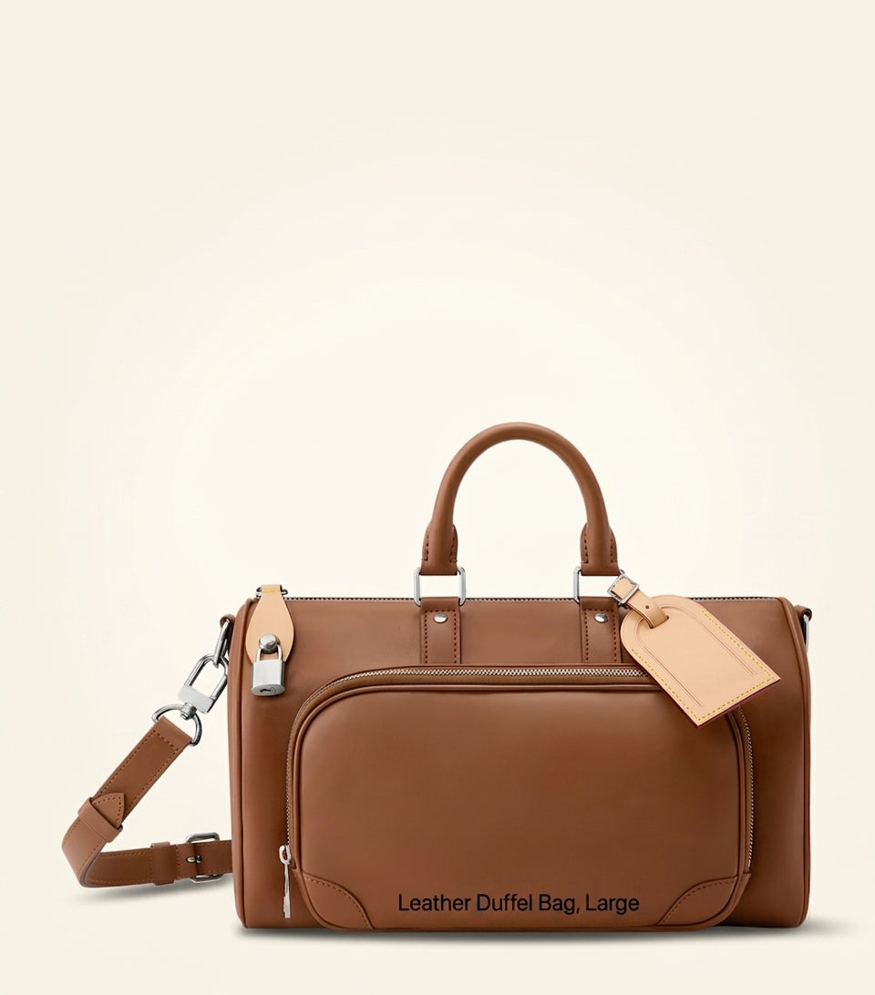 Louis Vuitton Keepall Cargo Bandoulière 35 nappa calfskin top-handle bag, UK version