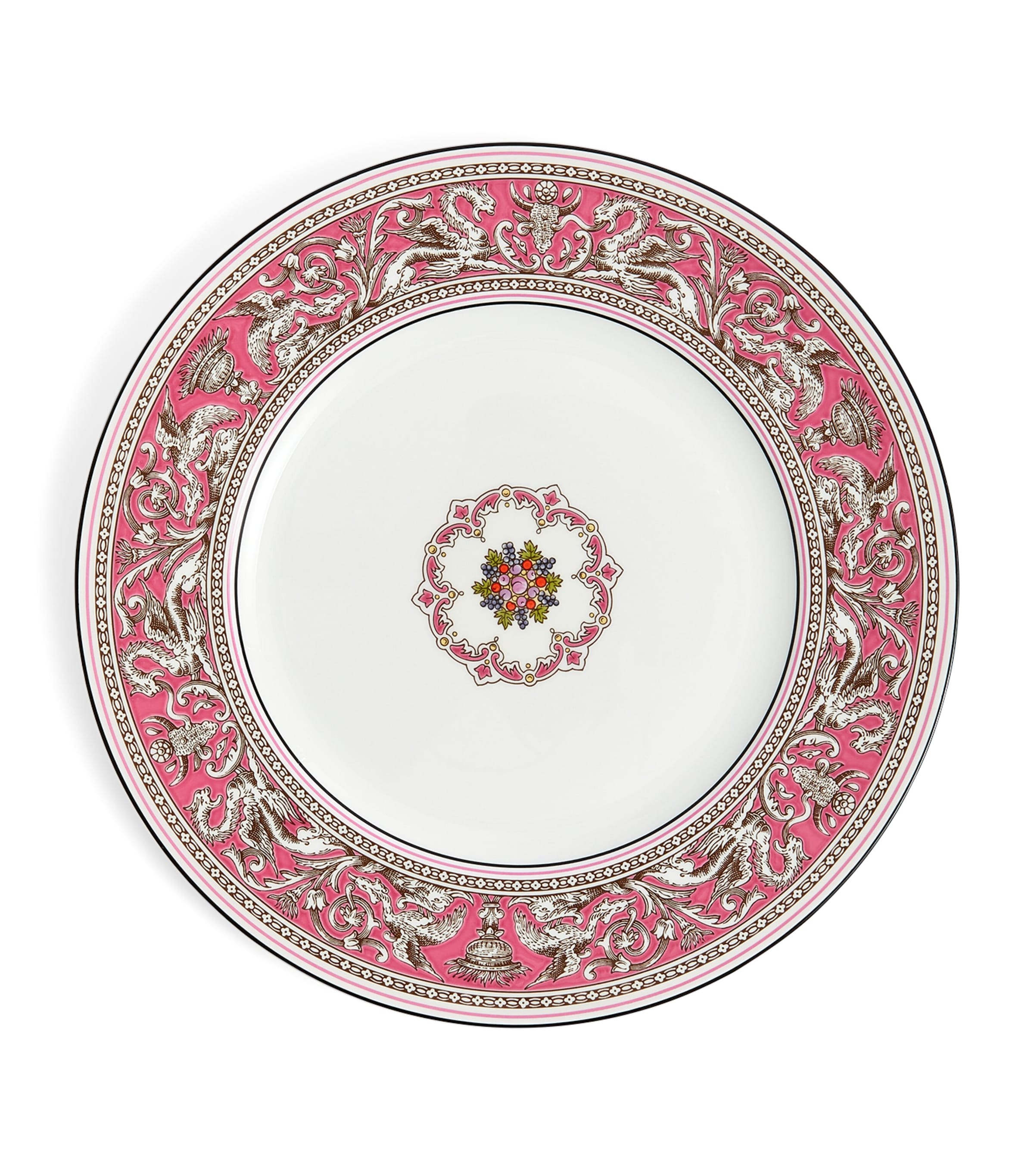 Wedgwood Florentine Fuchsia plate 27.5cm (British brand)