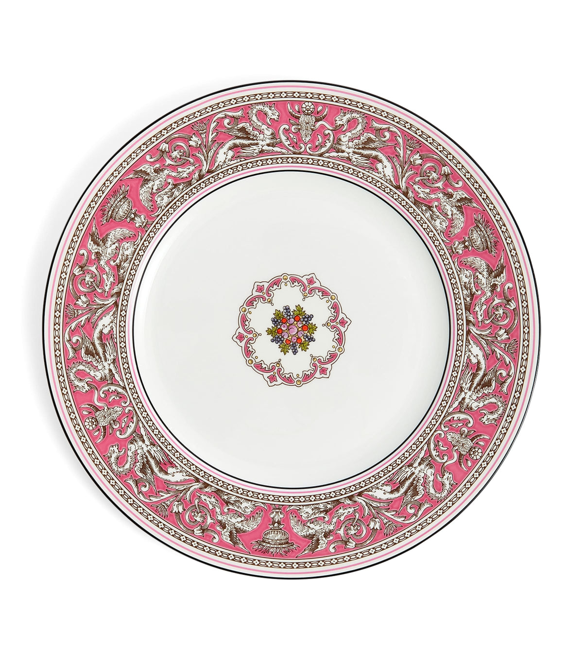 Wedgwood Florentine Fuchsia plate 27.5cm (British brand)
