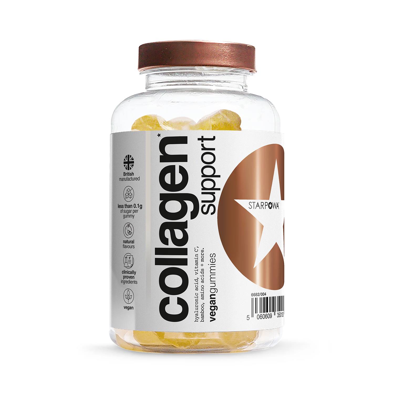 Starpowa Vegan Collagen Support 60 Gummies (British brand)