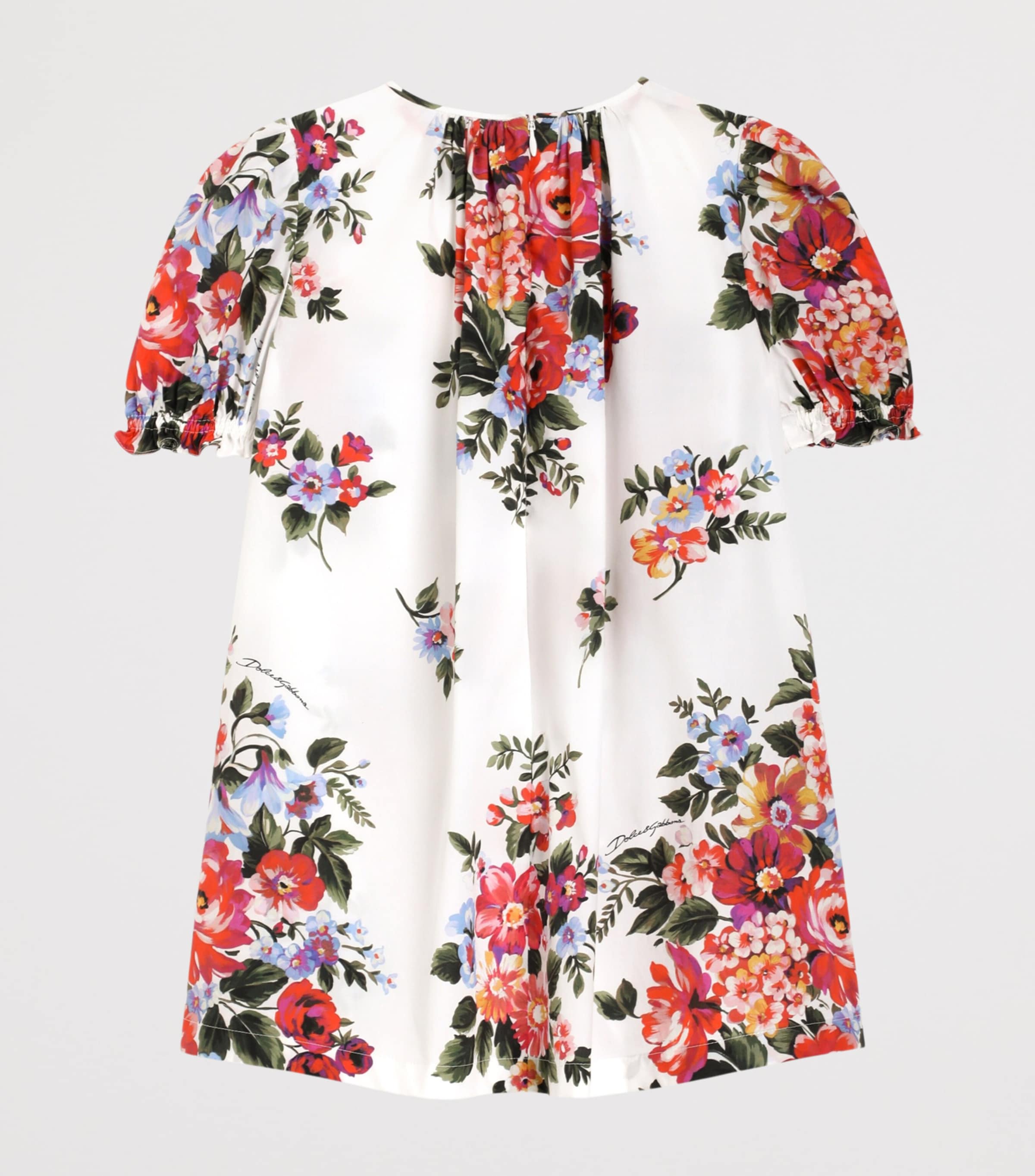 Dolce&Gabbana Kids Silk Floral Blouse (8-13 Years)