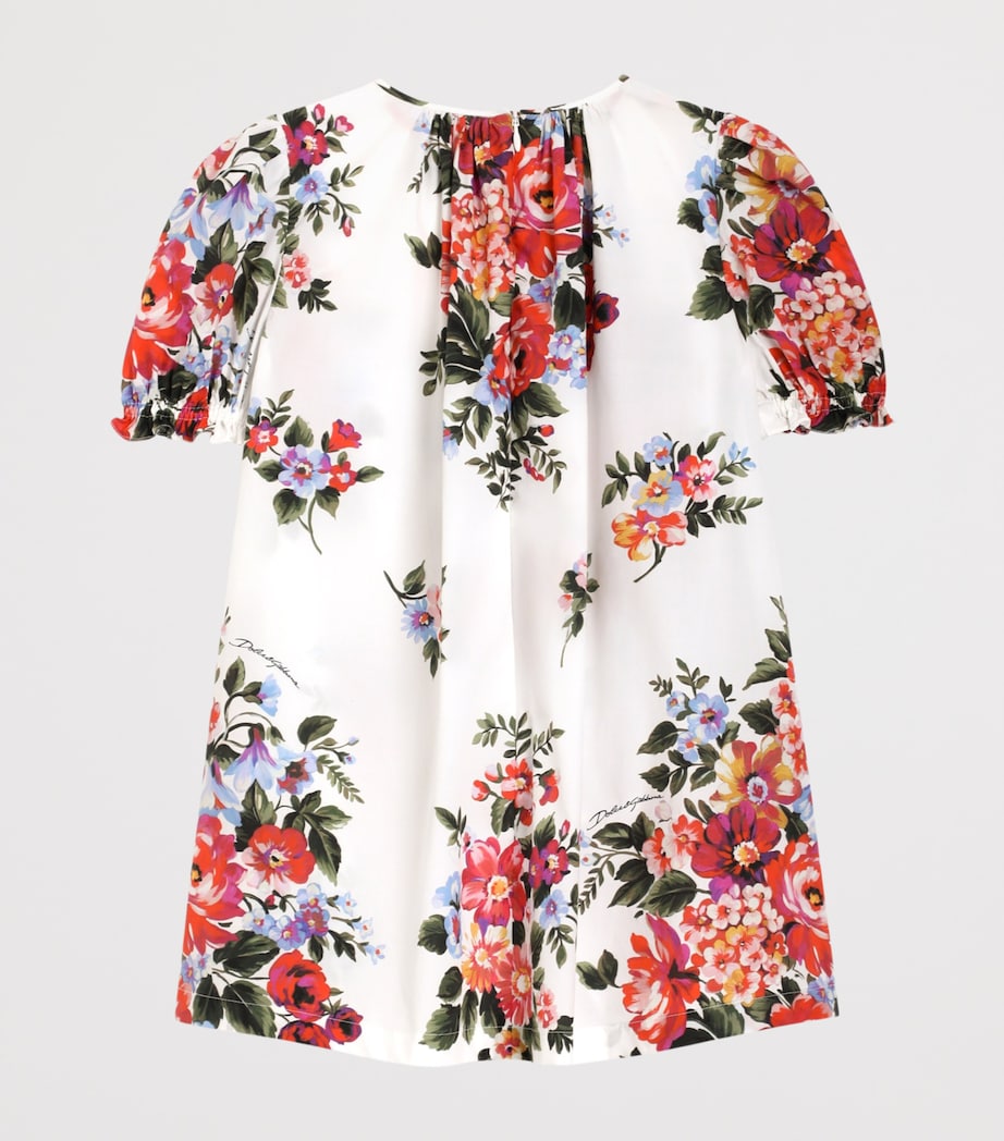 Dolce&Gabbana Kids Silk Floral Blouse (8-13 Years)