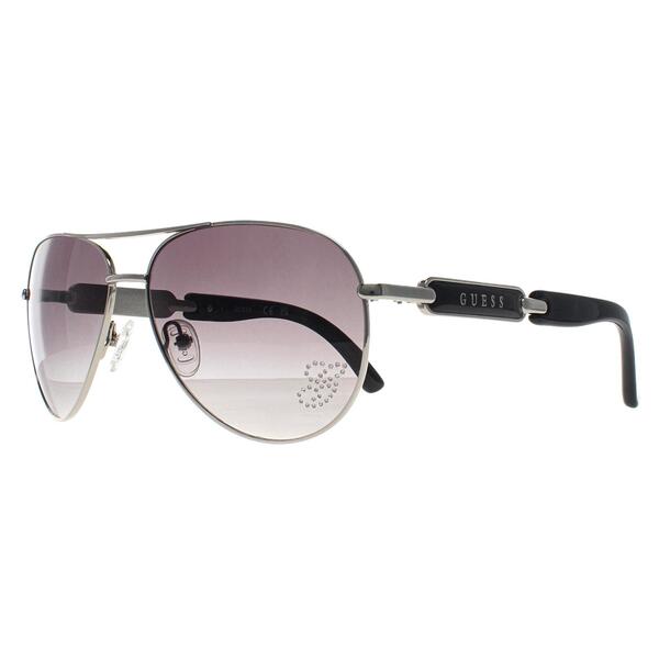 Guess silver gradient women's sunglasses, imported from the UK