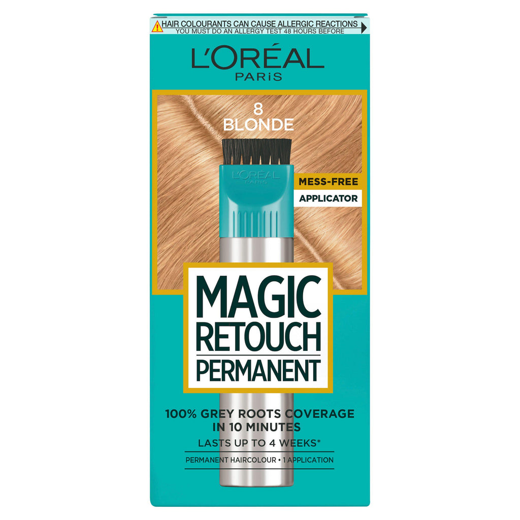 L'Oréal Magic Retouch Permanent Root Concealer Touching Up Blonde 8 Grey Hair Dye