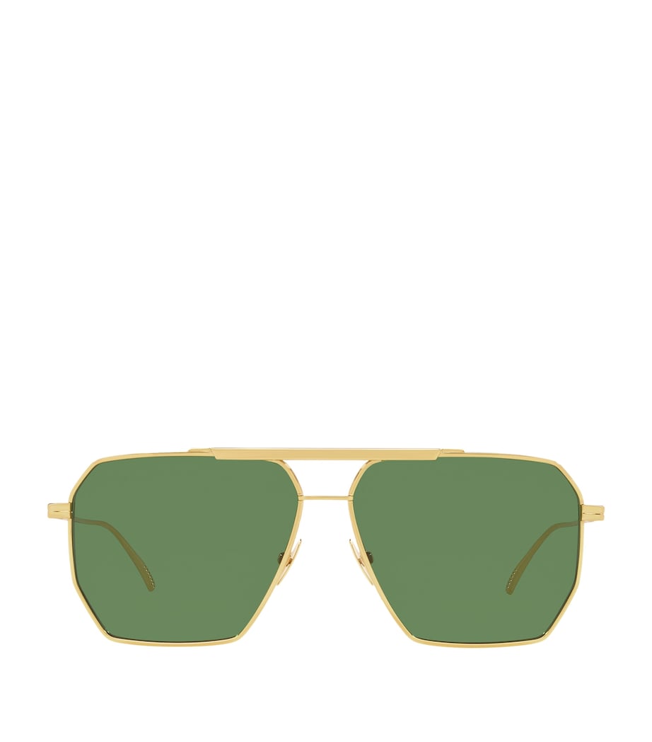 Bottega Veneta square sunglasses - British product
