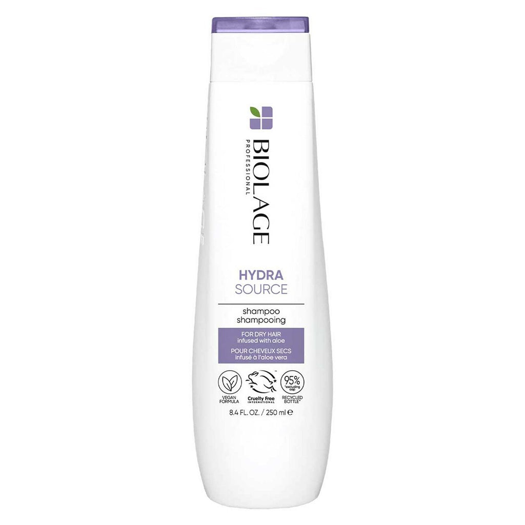 Biolage Professional Hydra Source Hydrating Shampoo with aloe vera extract for dry hair, 250ml