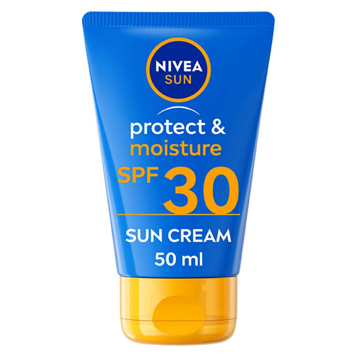 NIVEA SUN Protect & Moisture Sun Cream To Go SPF30 50ml Travel Size Suncare & Travel Boots   