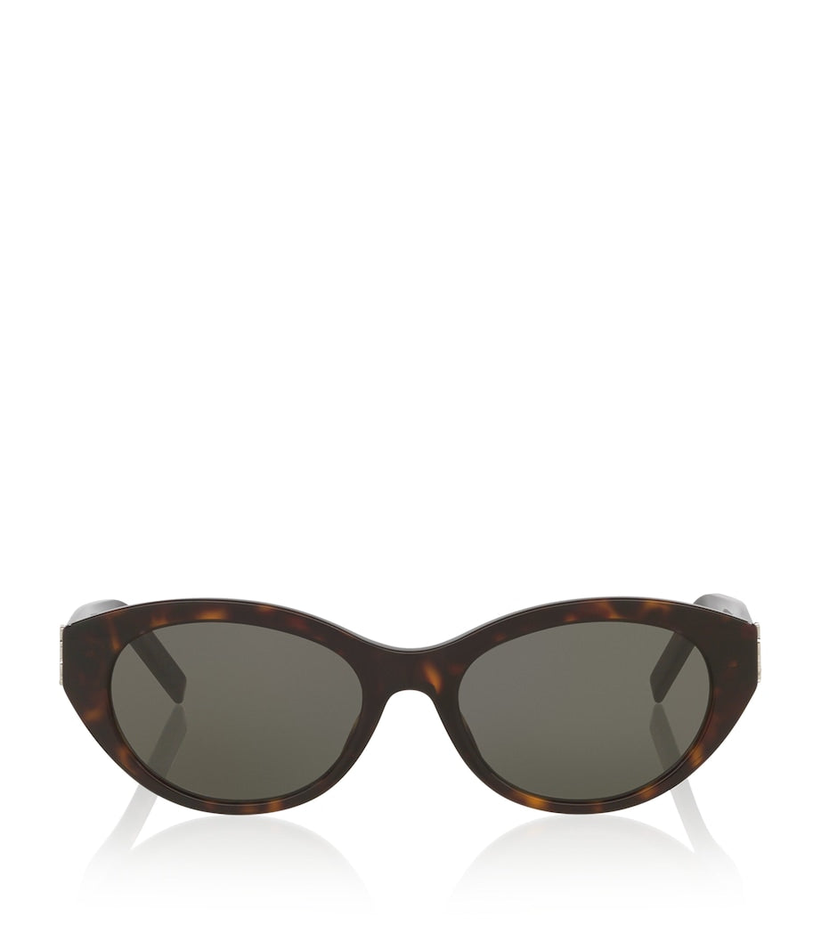 Saint Laurent round acetate sunglasses, imported from the UK